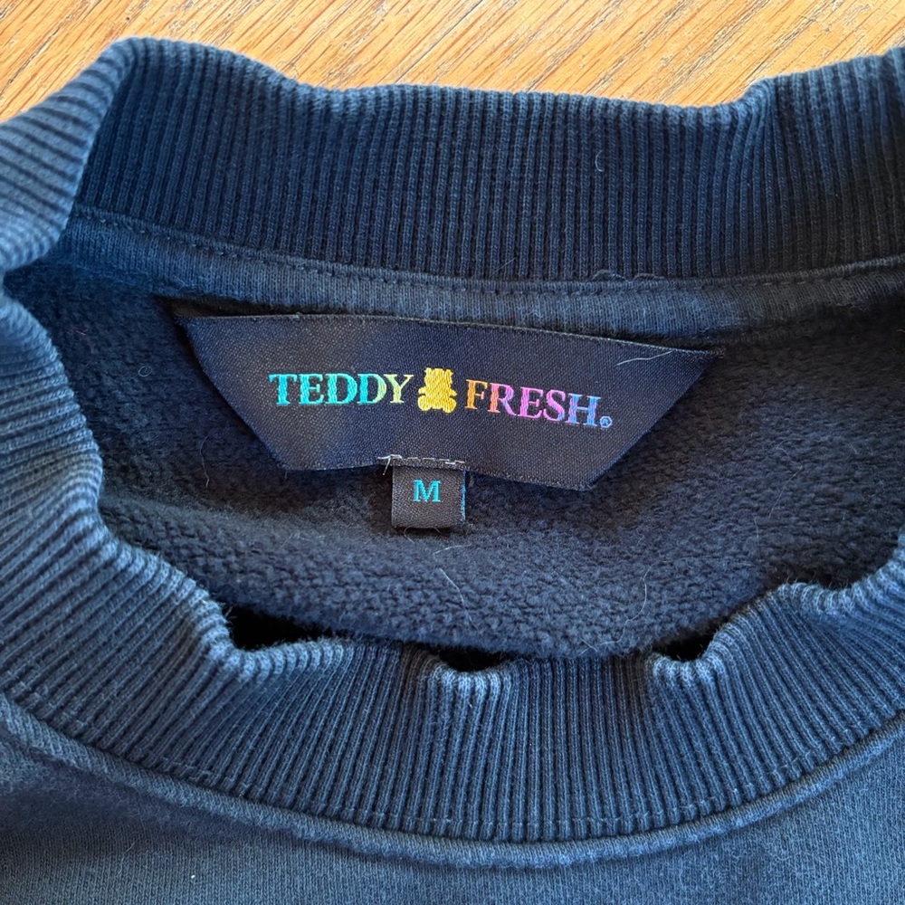 Teddy Fresh Patchwork Crewneck - Picture 6 of 6